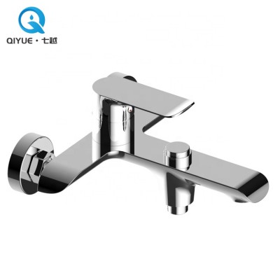 New sanitary wares brass quality single handle wall mounted bathroom bath shower mixer taps set