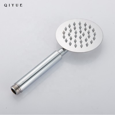 2019 New design round shape water saving 304 stainless steel handheld shower head bathroom